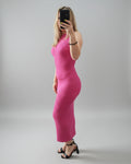 Vestido Justo Rosa My Station