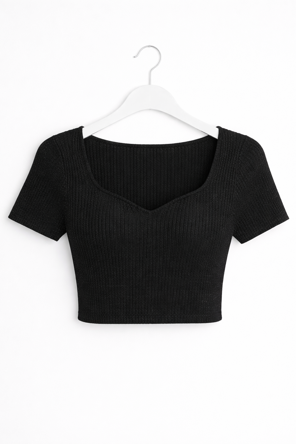 Top Cropped Preto